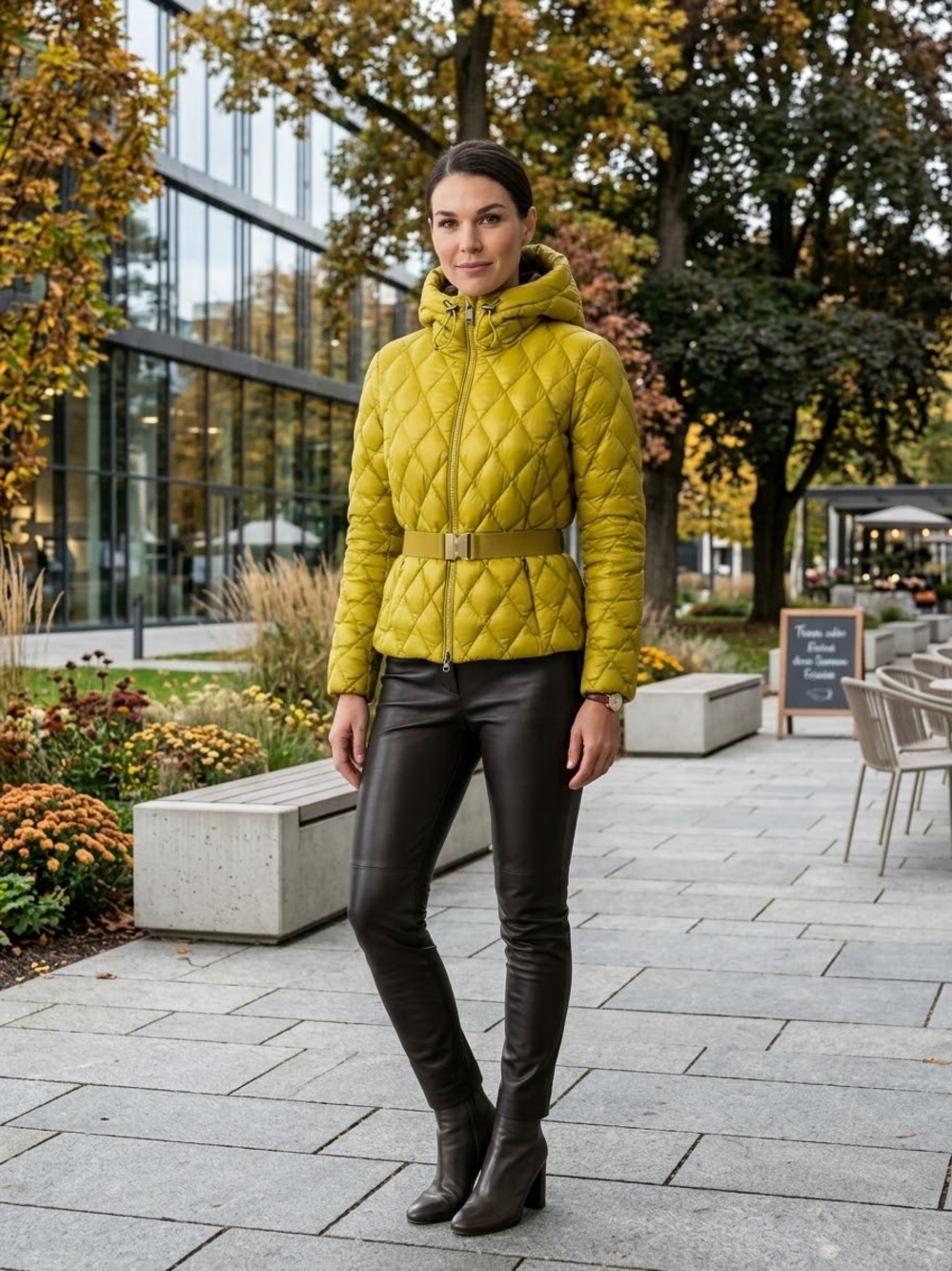 Geox Respira Diamond Quilted Short Puffer Jacket  size US 4 ✨